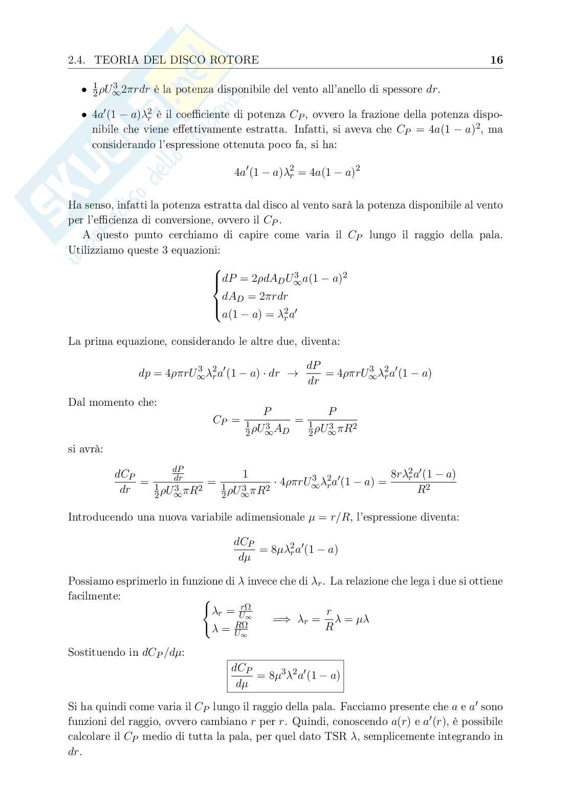 Appunti Esame di Conversione dell'energia Pag. 16