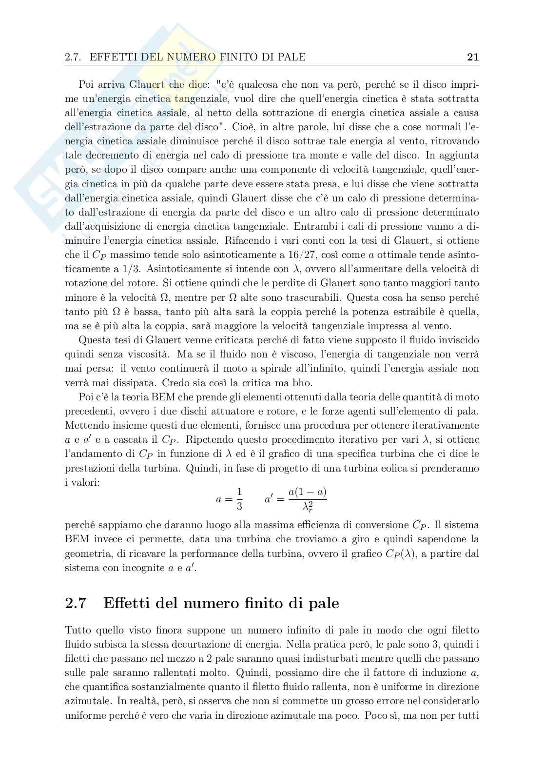Appunti Esame di Conversione dell'energia Pag. 21