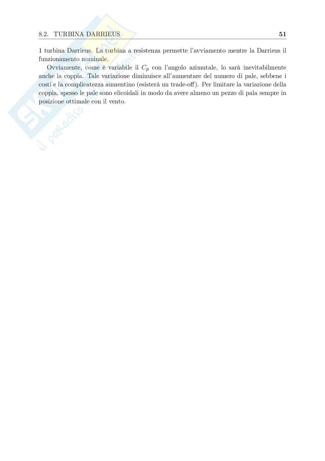 Appunti Esame di Conversione dell'energia Pag. 51