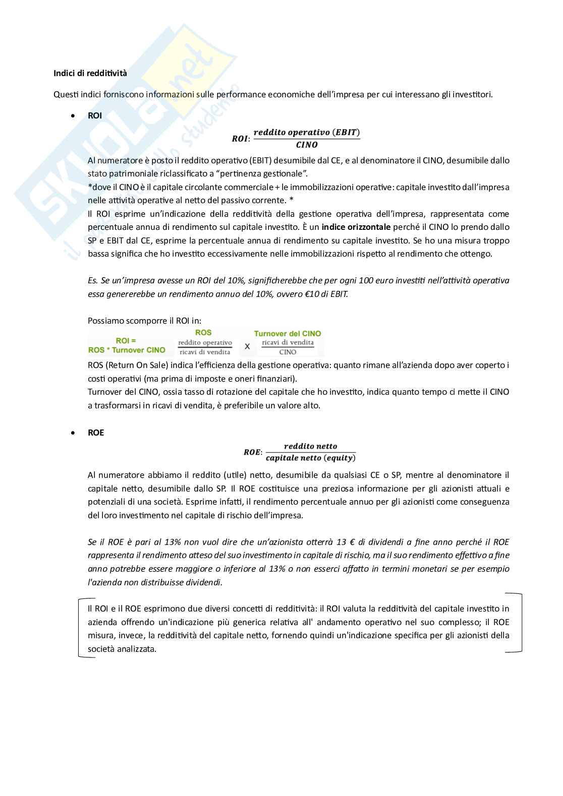 Finanza aziendale  Pag. 11