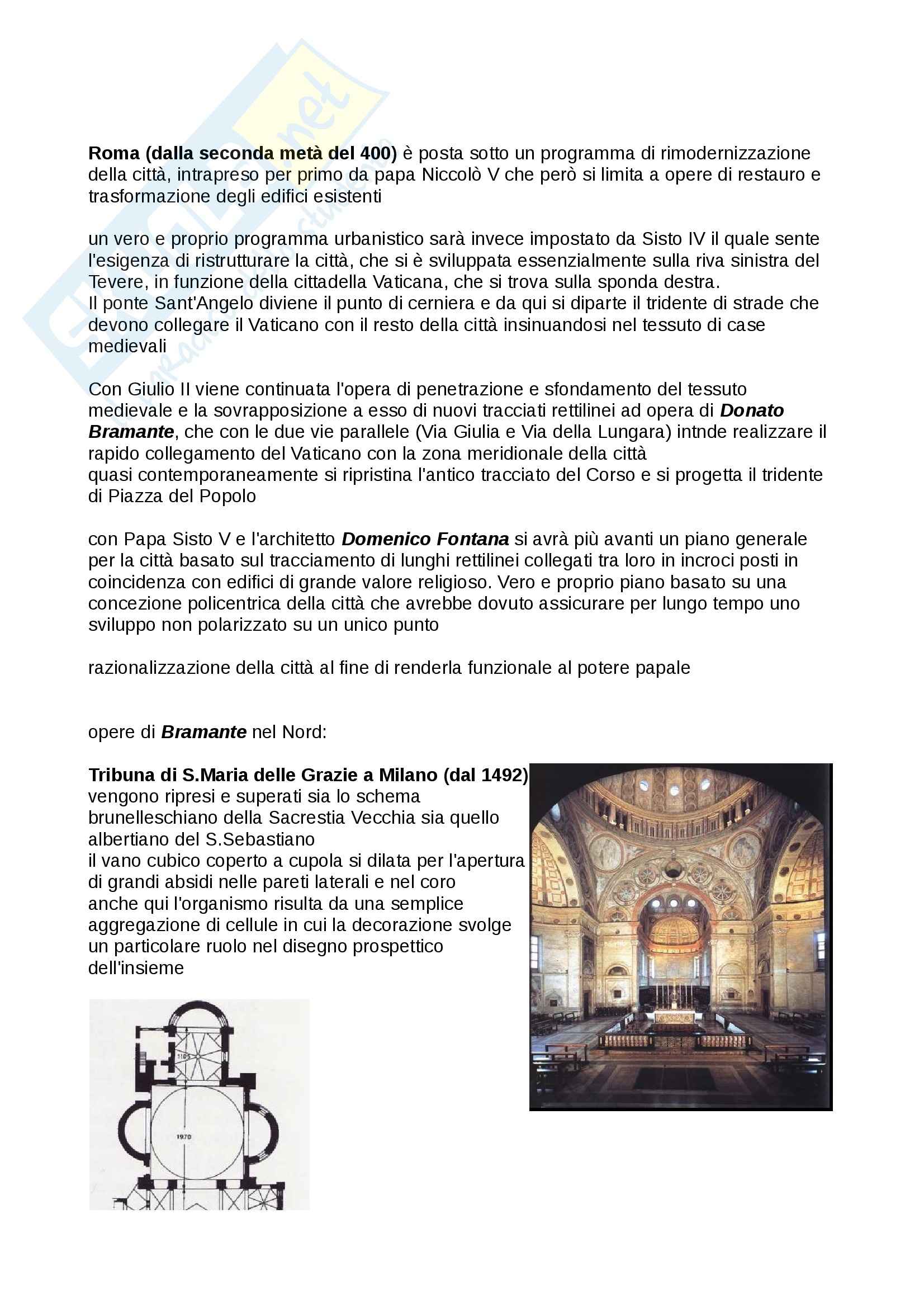 Storia dell'Architettura - dal Rinascimento al Barocco Pag. 26