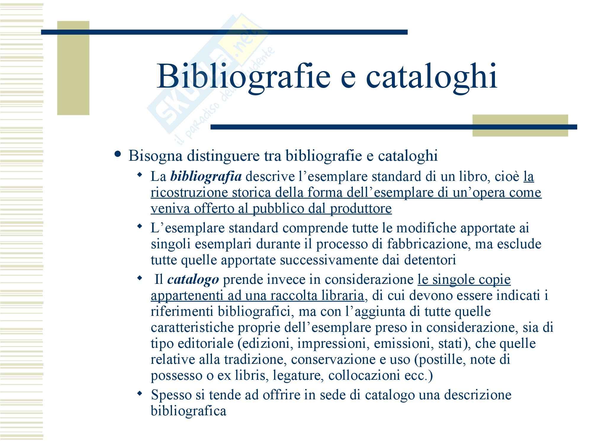 Storia del libro e dell'editoria Pag. 11