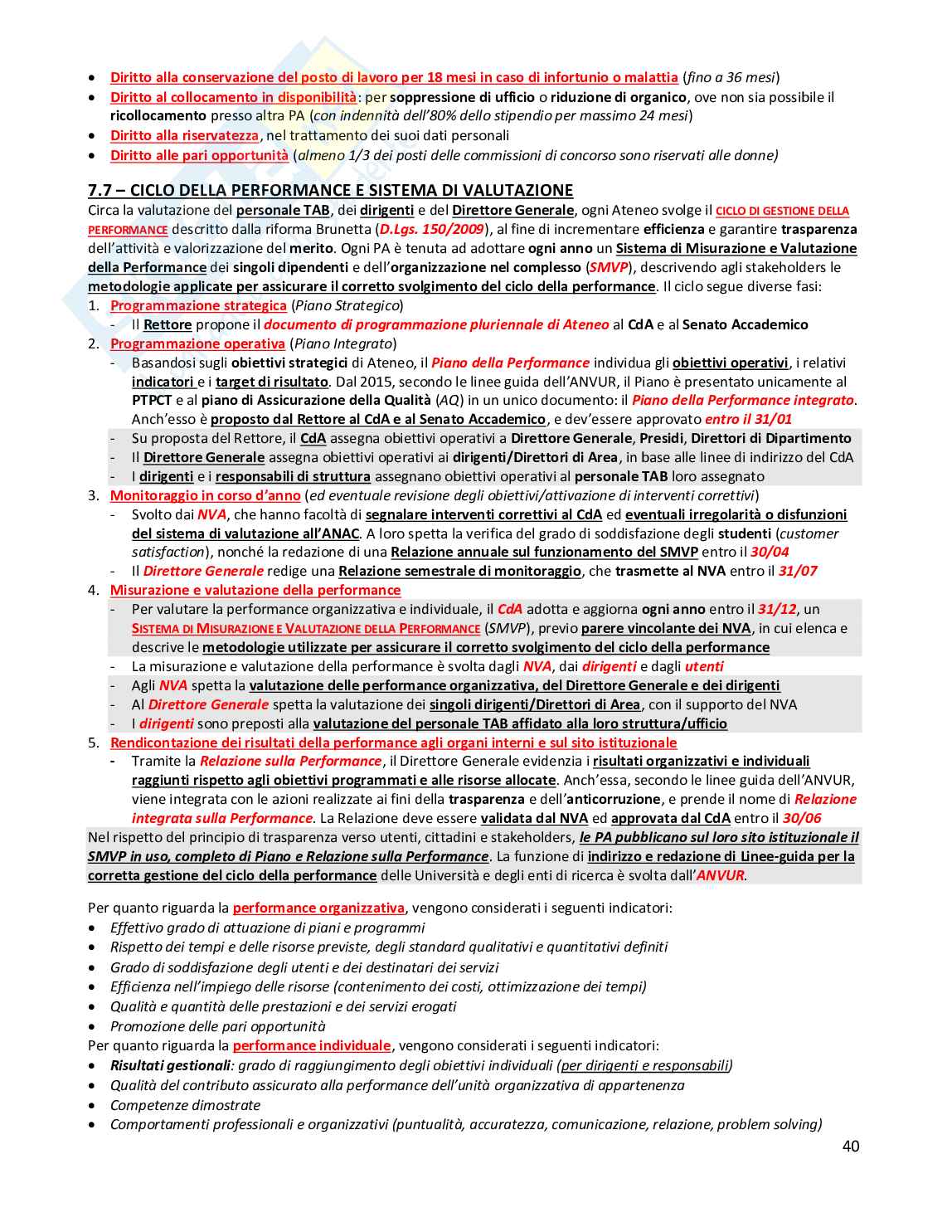 Appunti di legislazione universitaria Pag. 41