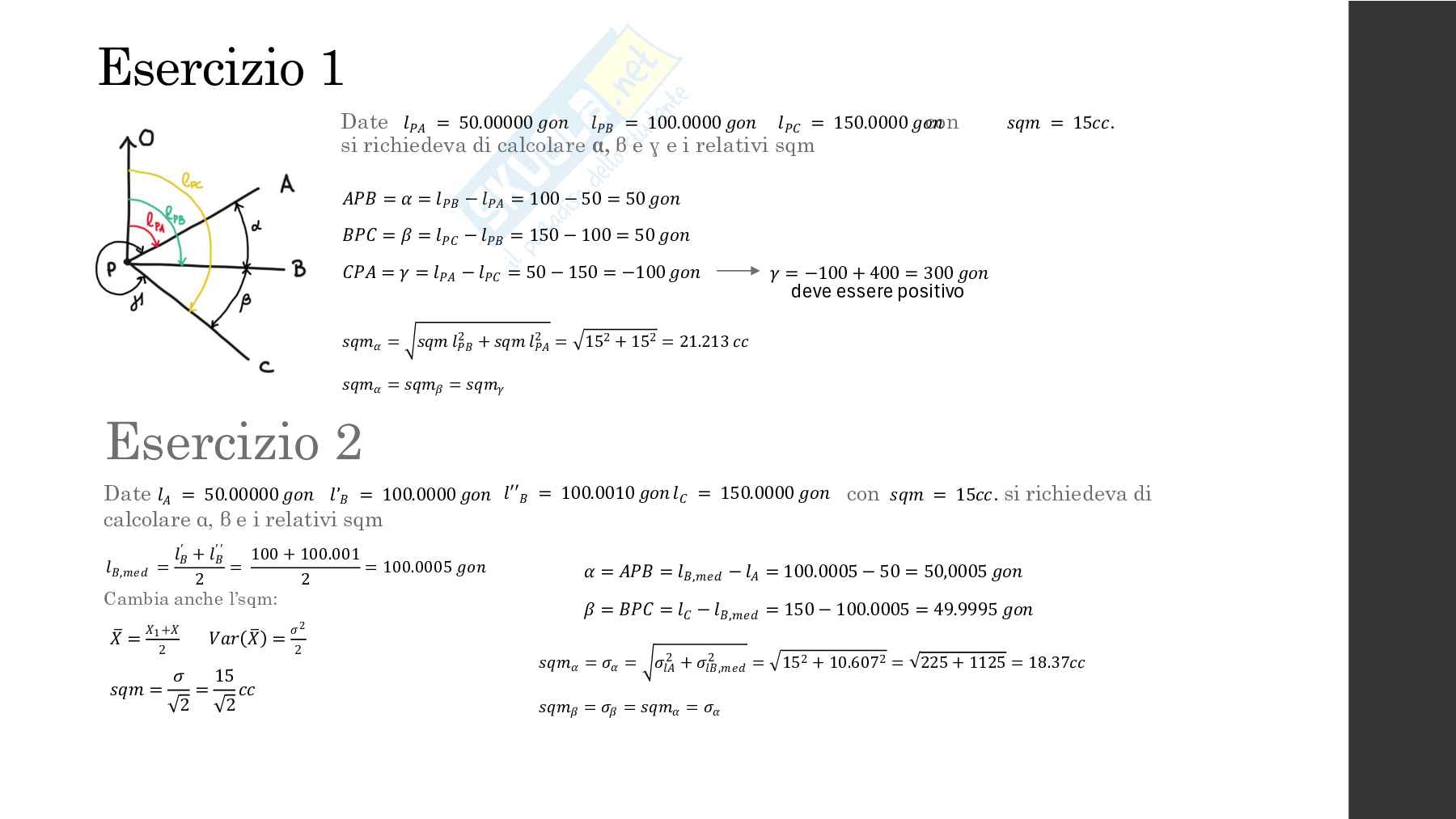 Esercitazioni con appunti di Topografia Pag. 46