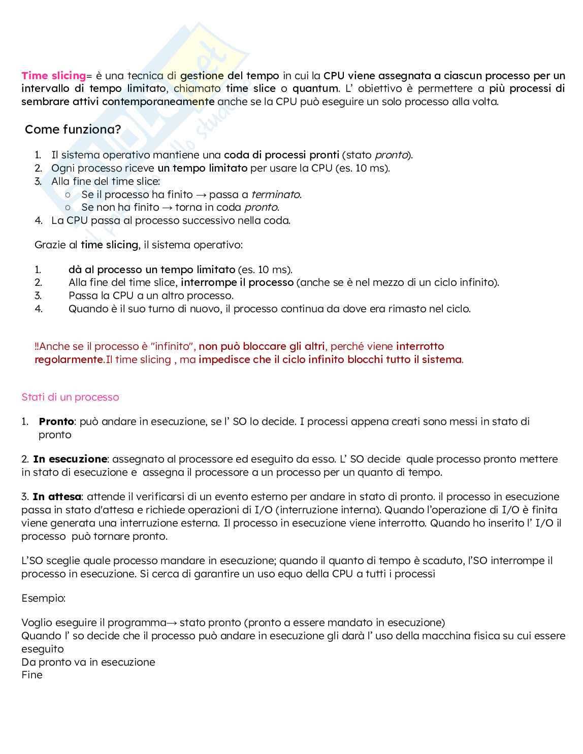 Fondamenti di informatica Pag. 66