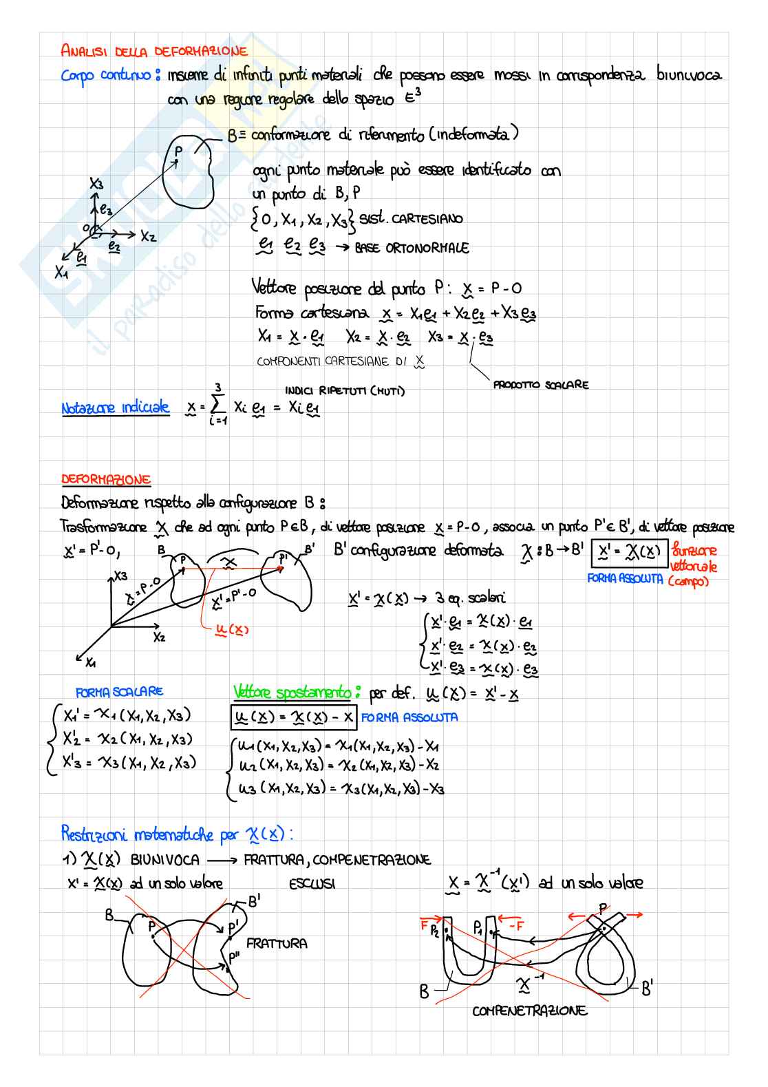 Analisi della deformazione Pag. 1