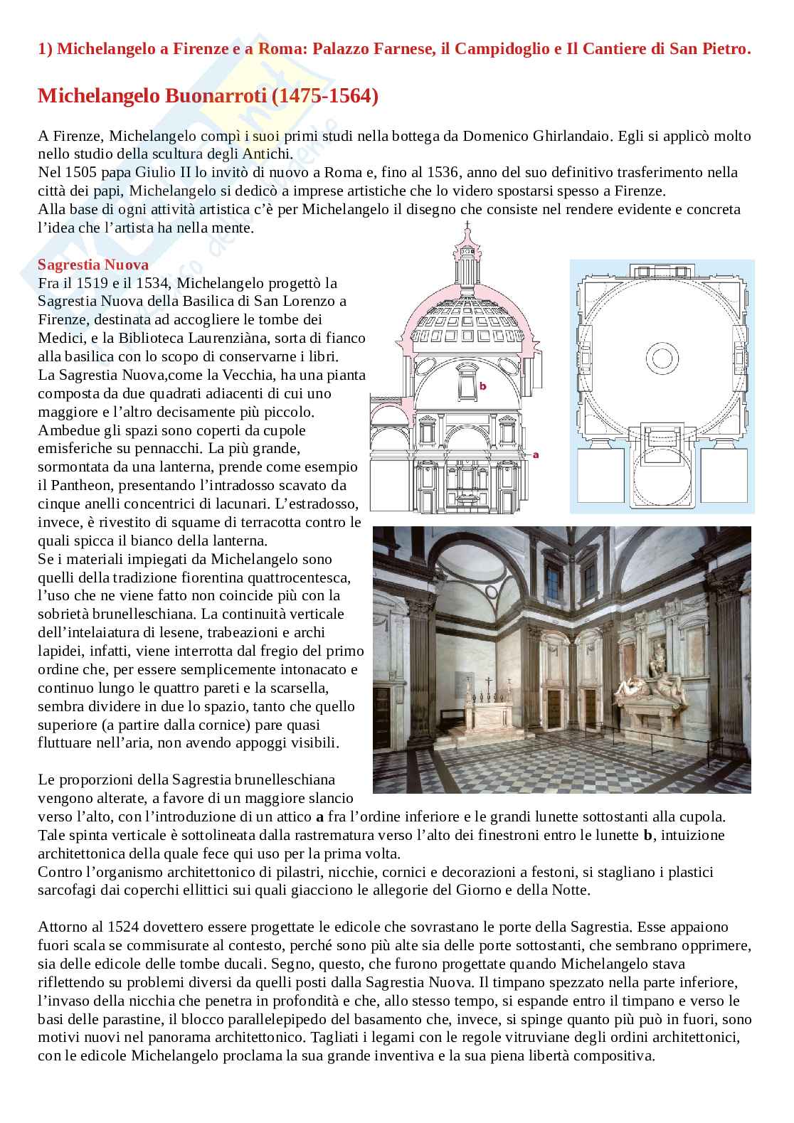Appunti Storia dell'architettura 2  Pag. 1