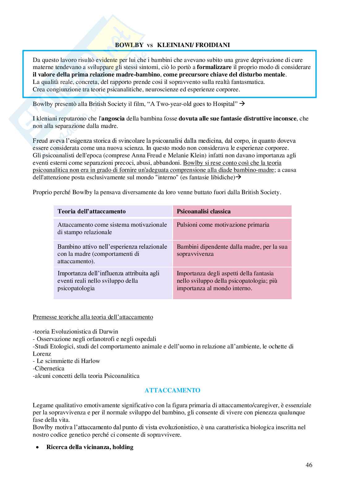 Psicologia dinamica Pag. 46