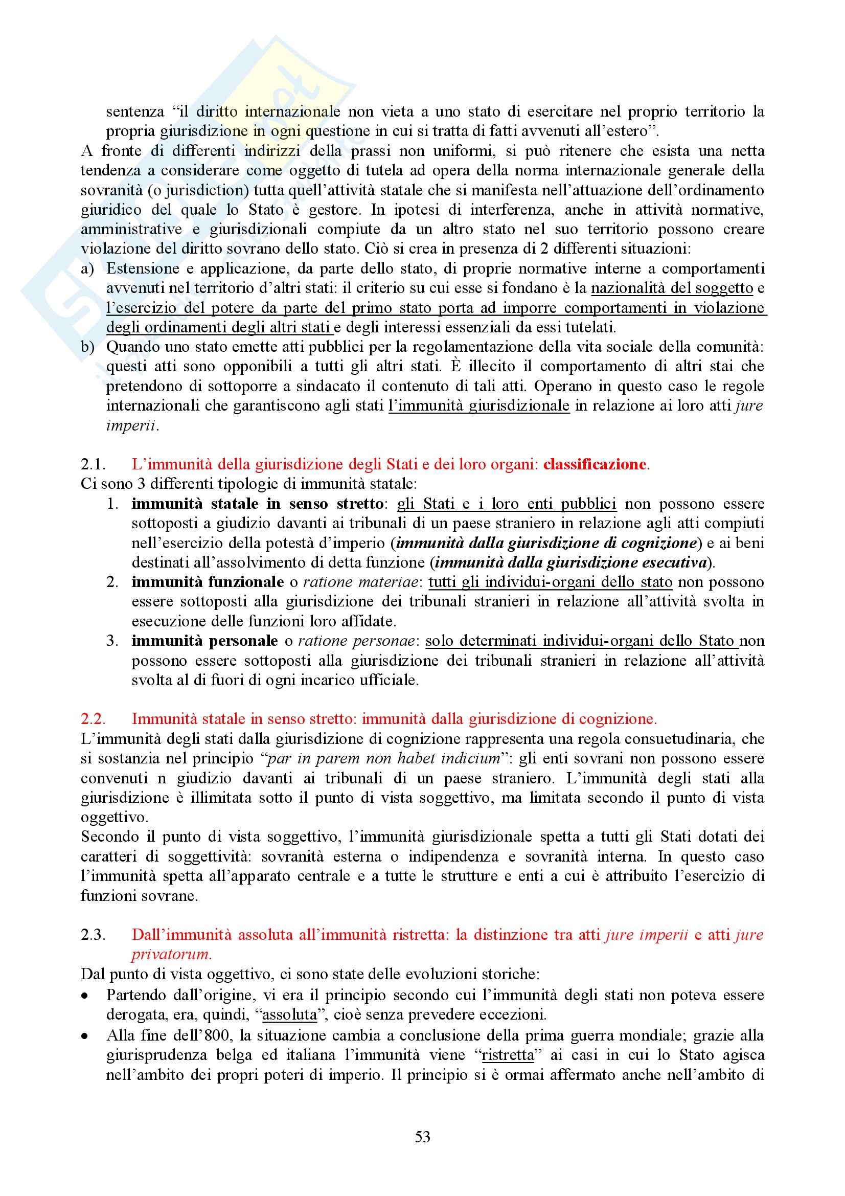 Diritto internazionale - Carbone - Appunti Pag. 2