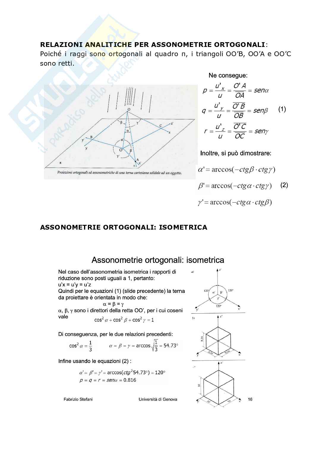Lezione 2 - Metodi di rappresentazione Pag. 6