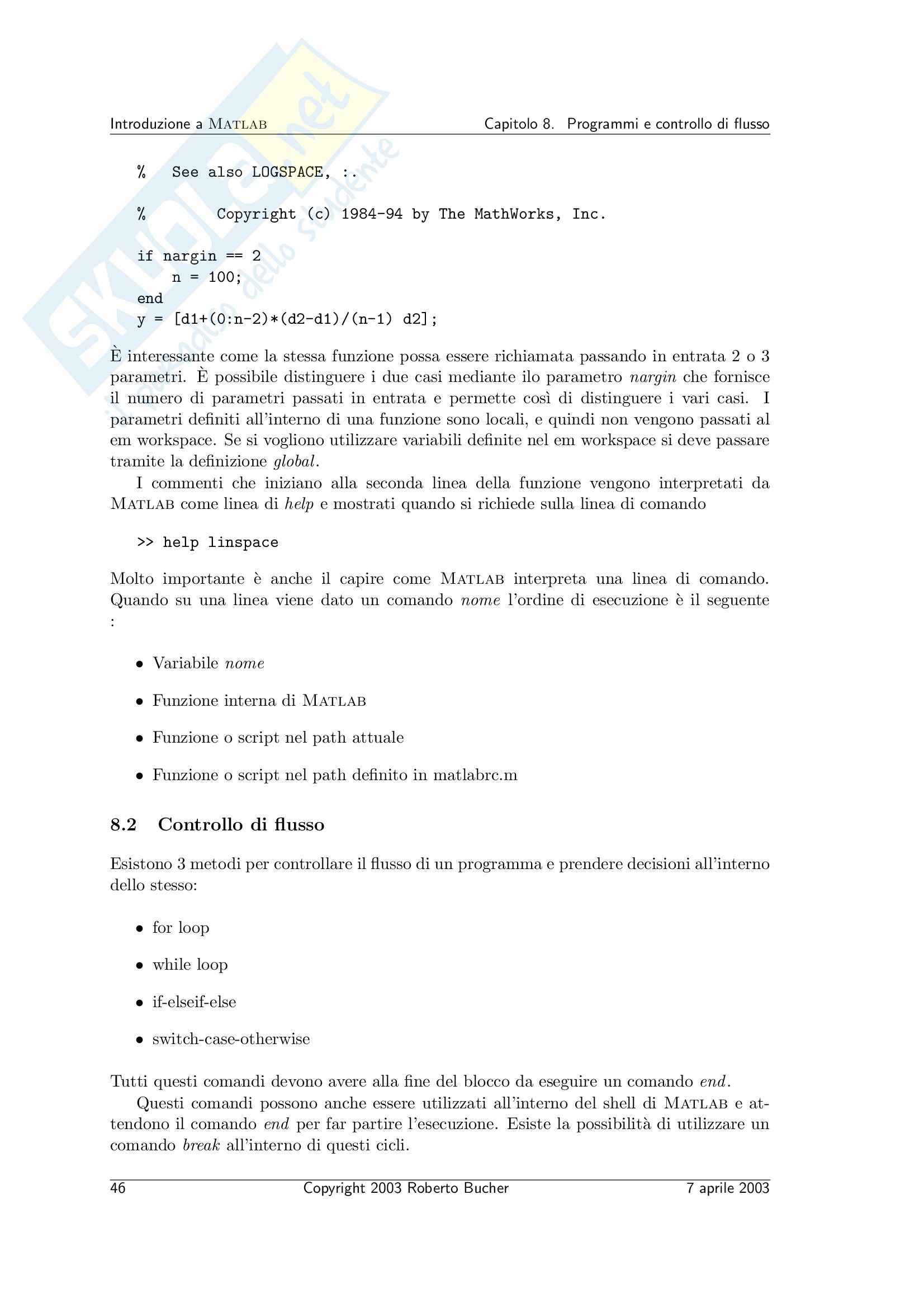 Calcolo numerico - il calcolo scientifico Pag. 46