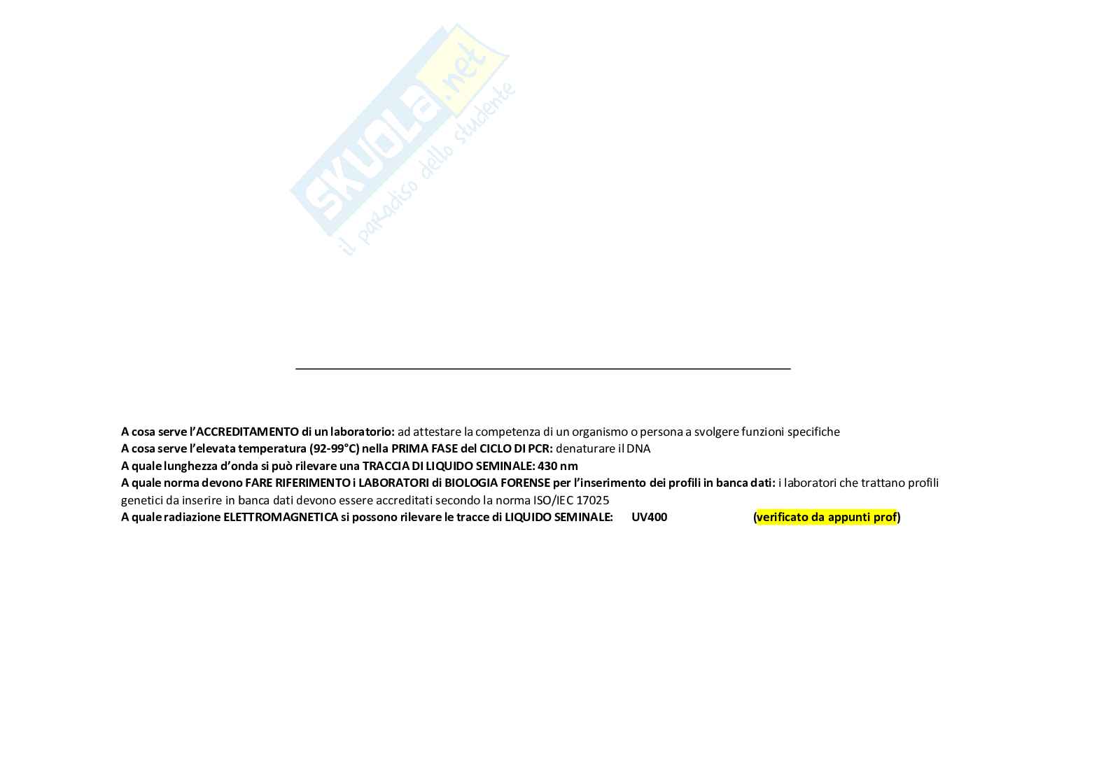 Genetica forense Pag. 2