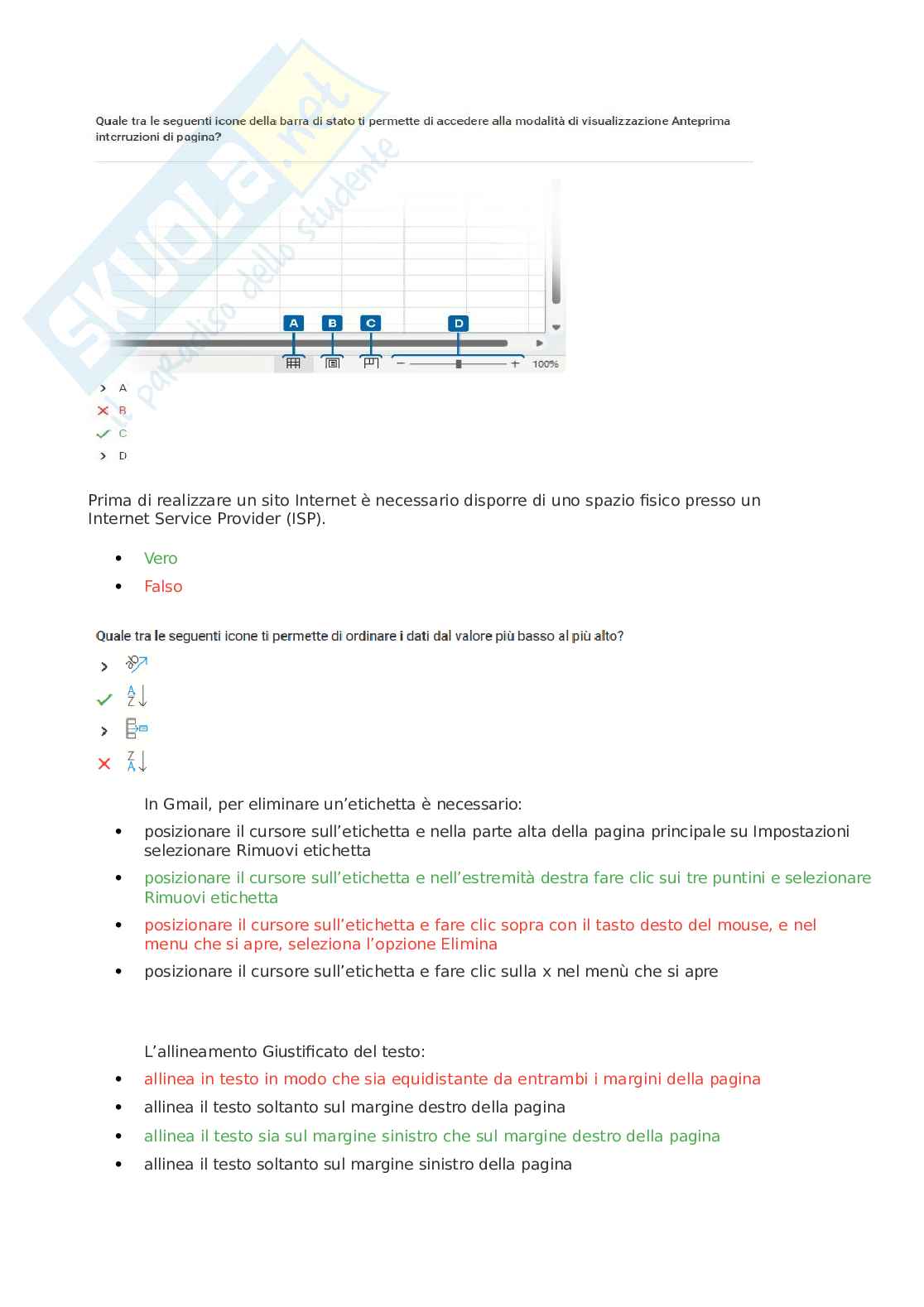 Eipass 7 moduli - Convalida Batteria: PowerPoint e Windows 11. Aggiornato e completo. In ordine Pag. 31