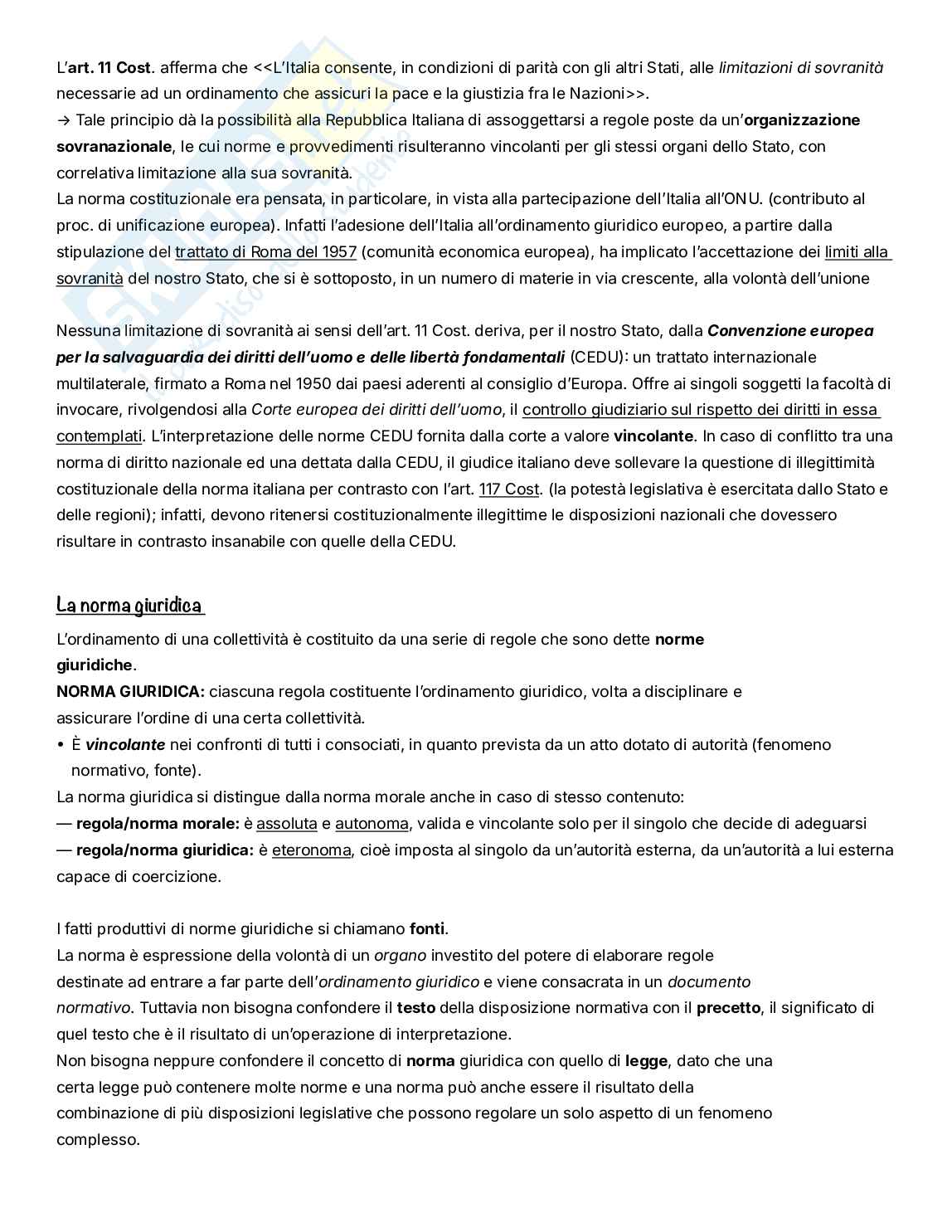 Diritto privato, parte iniziale Pag. 2