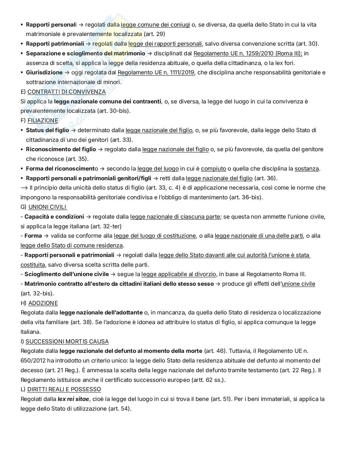 Diritto privato, parte iniziale Pag. 21
