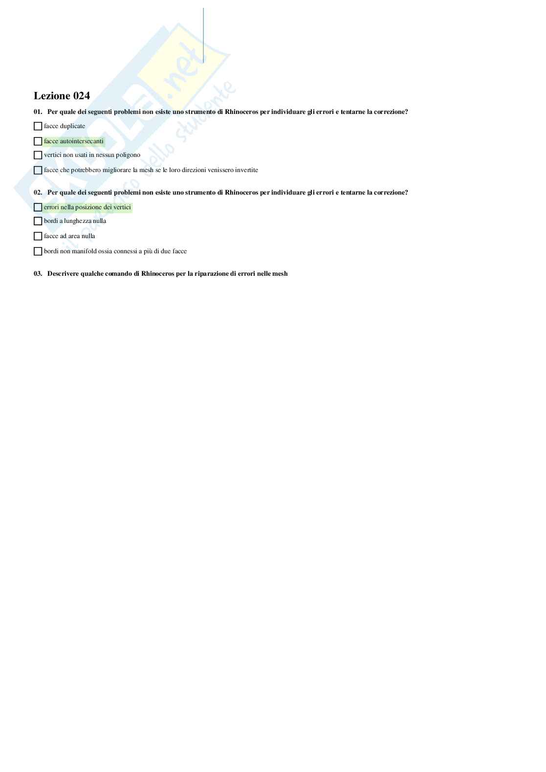 Paniere Computer aided design Pag. 26