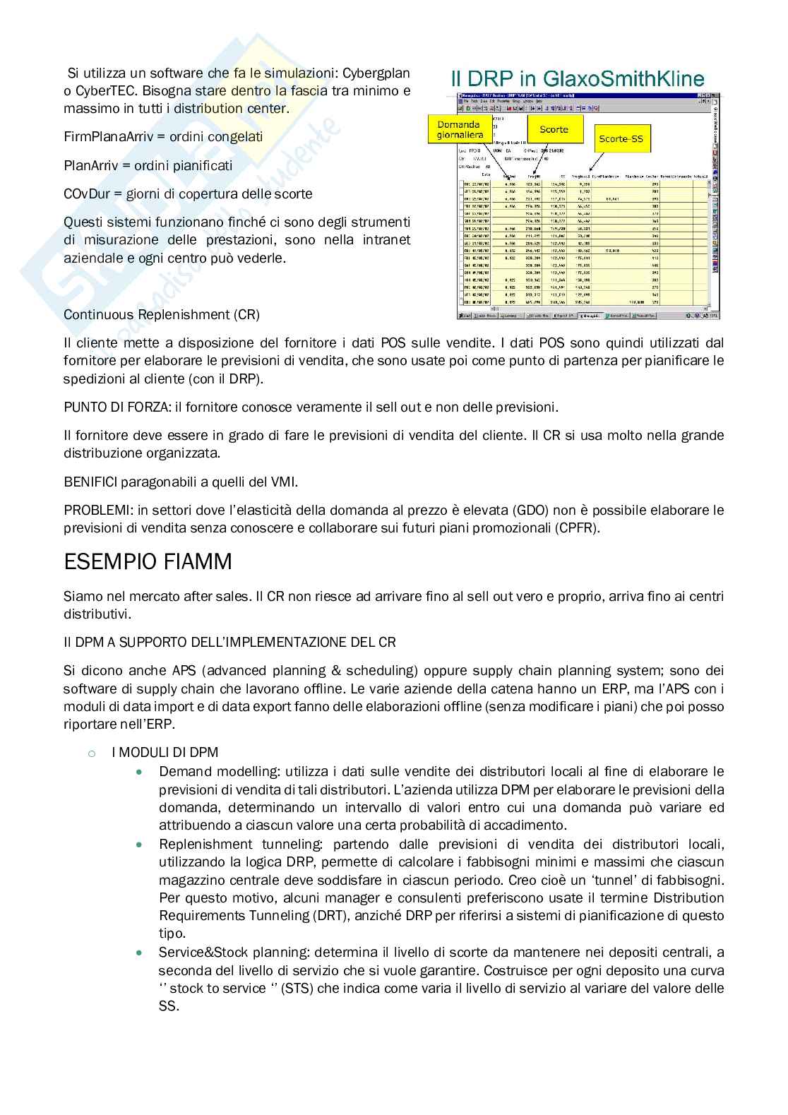 Appunti Organizzazione della produzione e dei sistemi logistici 1 Pag. 71