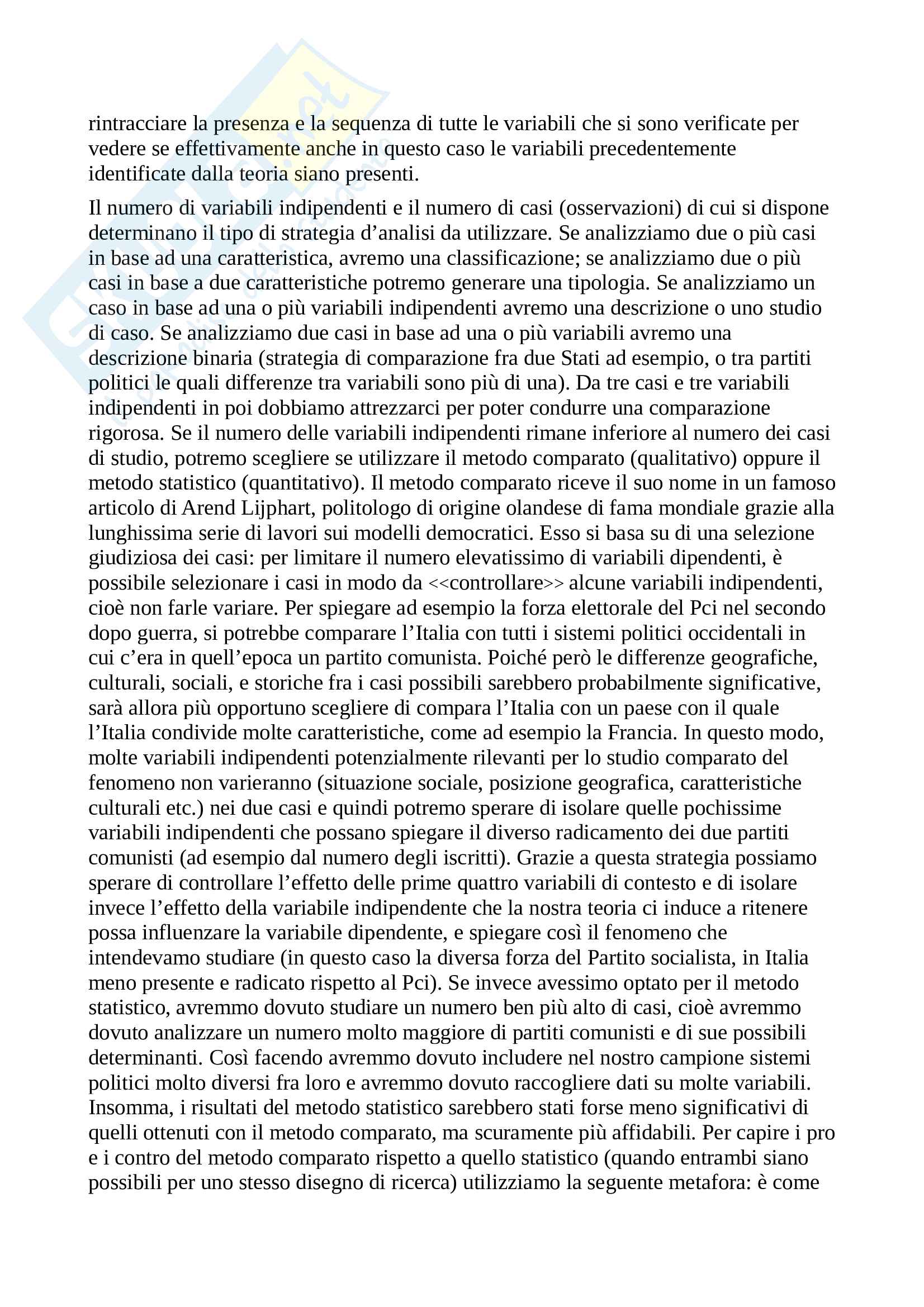 Riassunto esame Scienza politica, prof. Andretta, libro consigliato Manuale di scienza politica Pag. 16