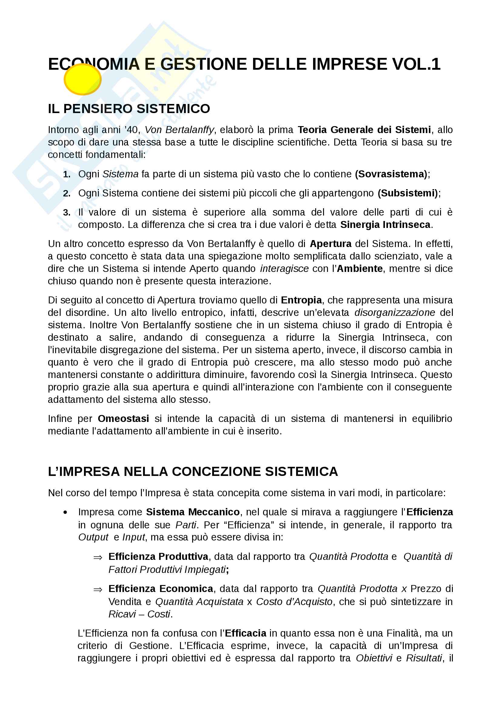 Appunti Economia E Gestione Delle Imprese Pdf