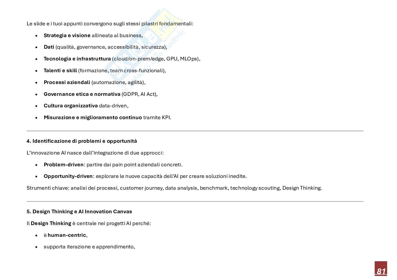 AI Innovation Manager Pag. 81