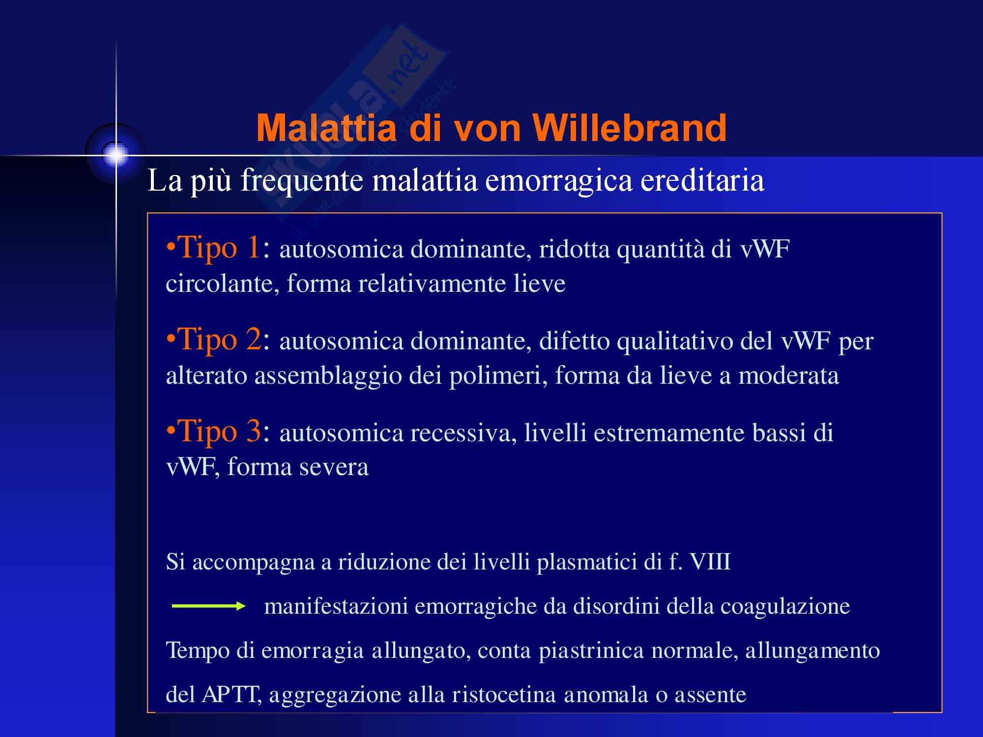Fisiopatologia dell'Emostasi Pag. 76