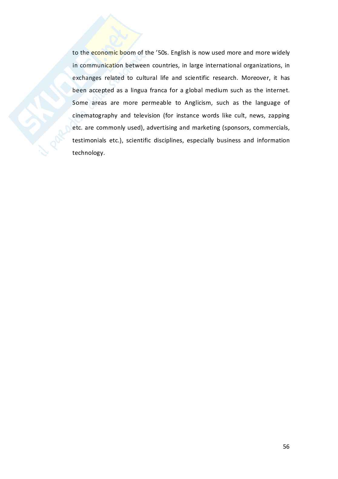 Tesi: Communicating across cultures: dis/similarities between American and Italian adverts of Coca Cola Pag. 56