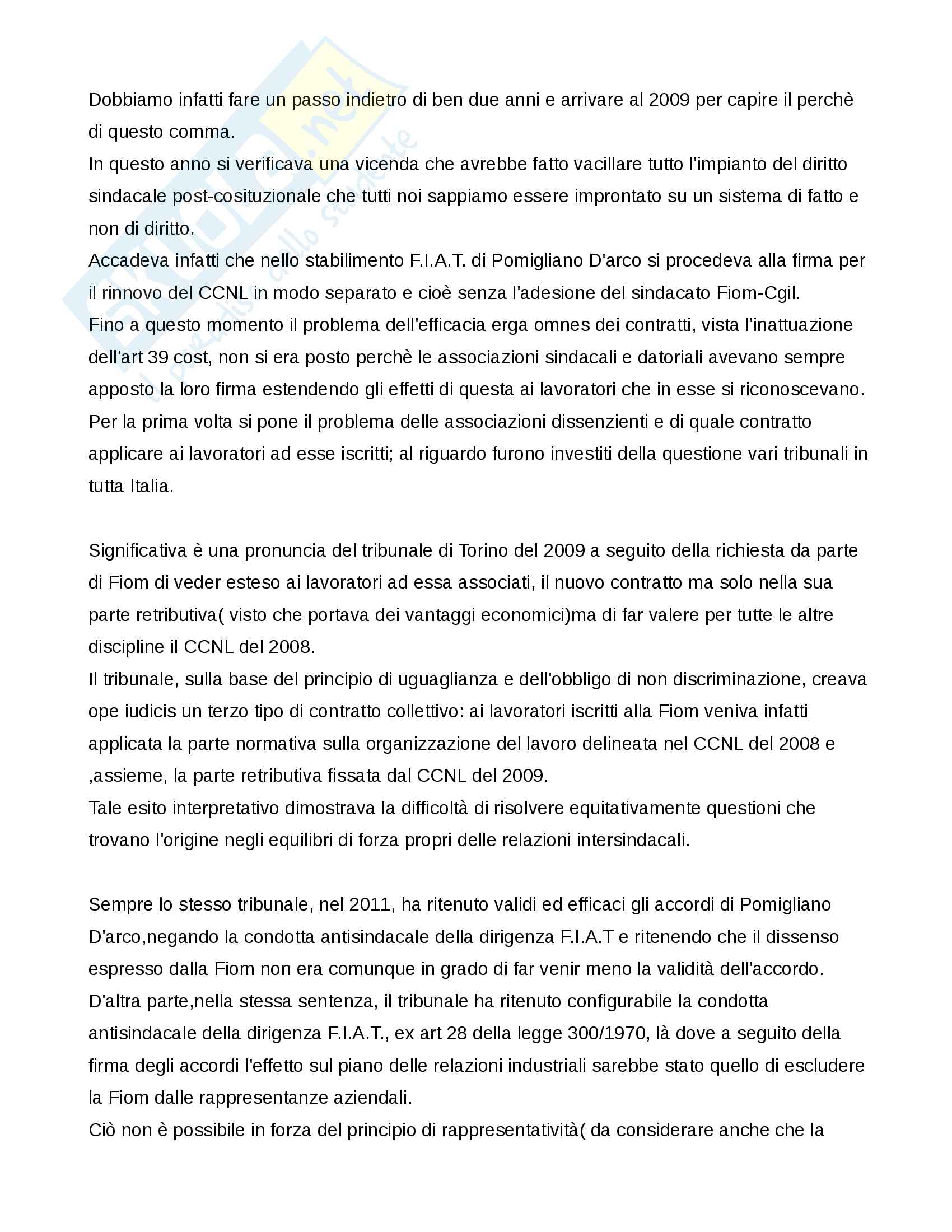 Diritto sindacale e delle relazioni industriali completo Pag. 31