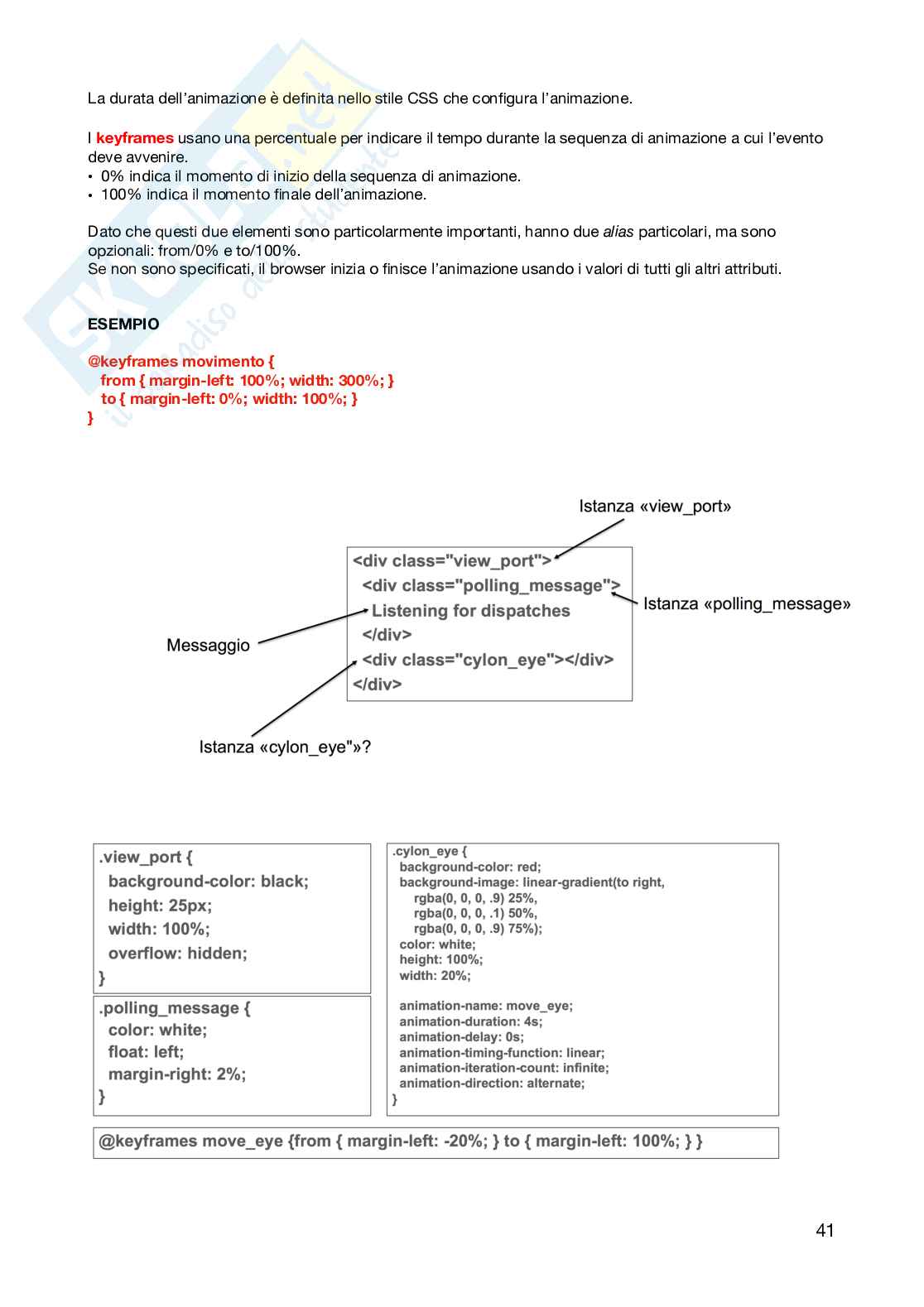 Elementi di Informatica e Reti di Calcolatori Pag. 41