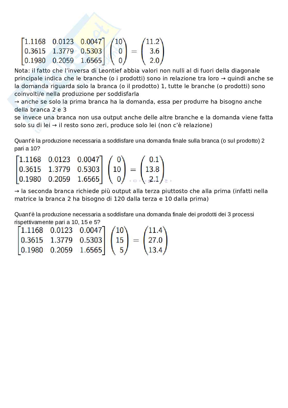 Statistica per l’economia e l’impresa - parte sui conti Pag. 31