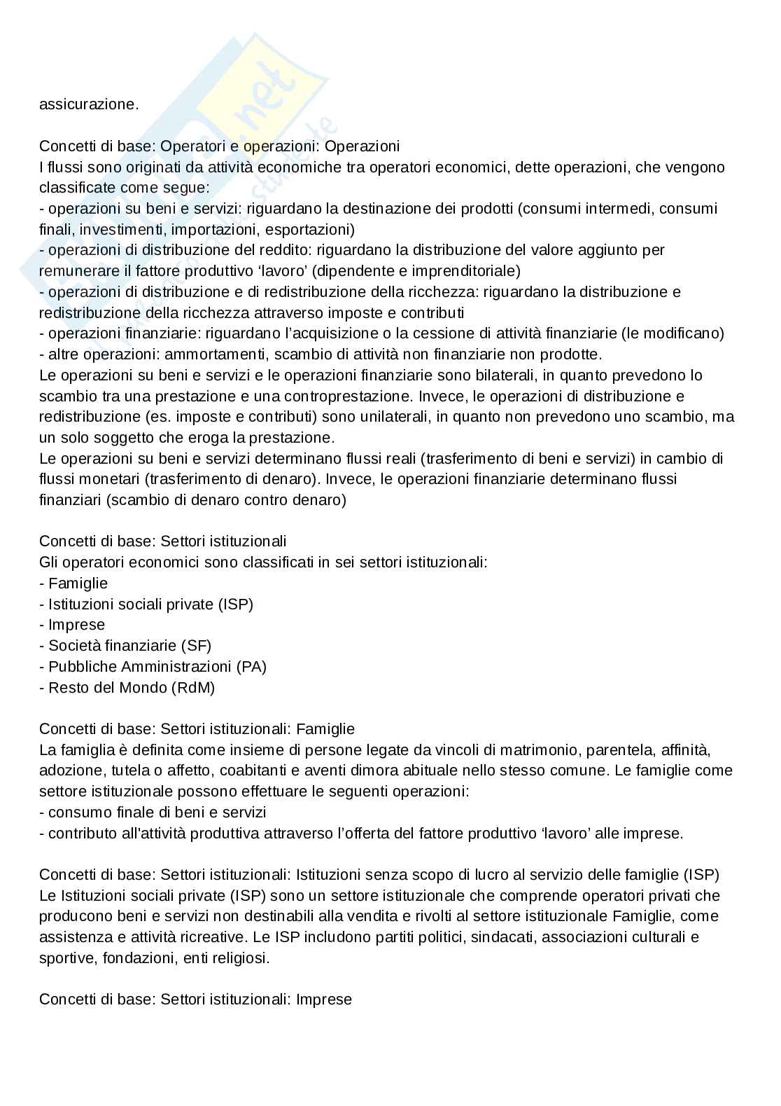 Statistica per l’economia e l’impresa - parte sui conti Pag. 6