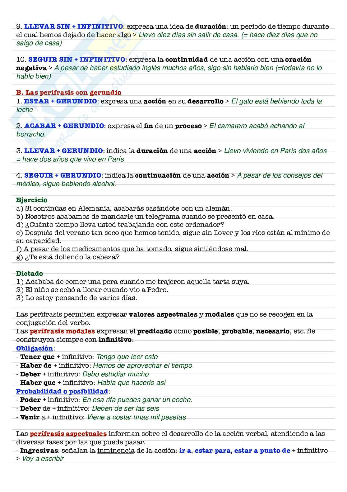 Riassunto esame Lingua spagnola I, Prof. Paltrinieri Elisabetta, libro consigliato L’accento in spagnolo , Paltrinieri  Pag. 36