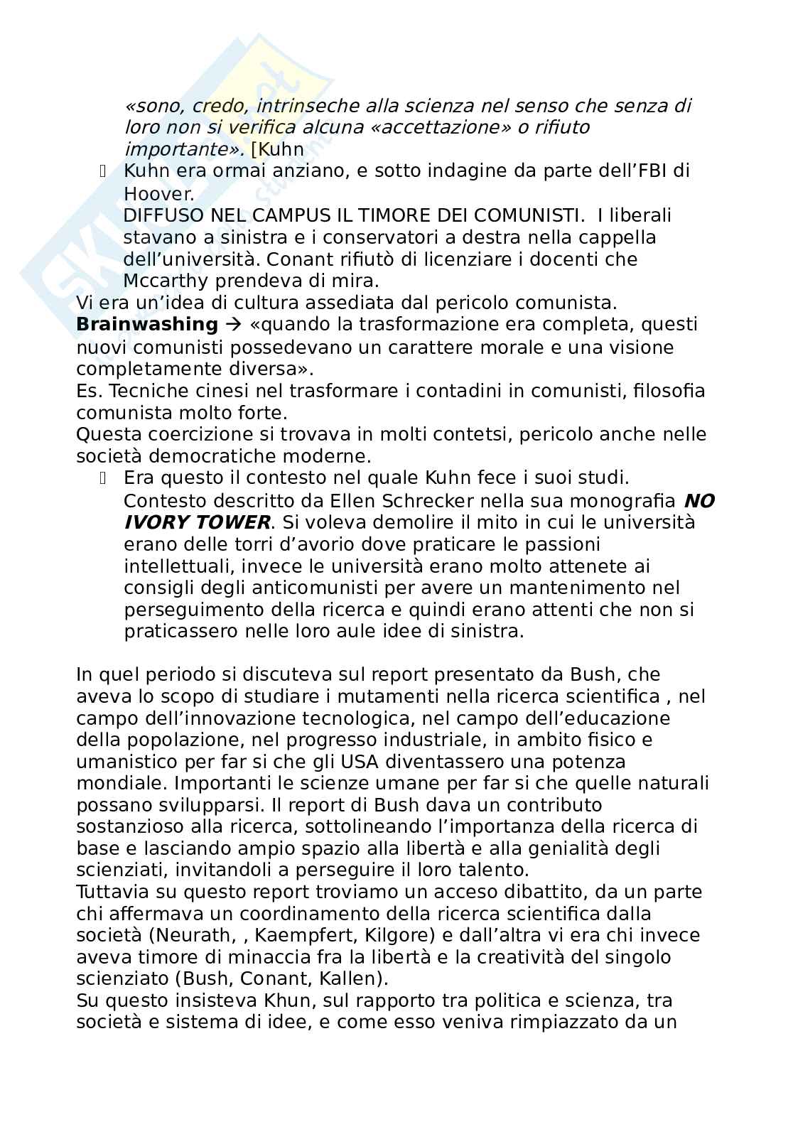 Riassunto esame Epistemologia, Prof. Coco Emanuele, libro consigliato Lontano da Popper , Coniglione Pag. 26
