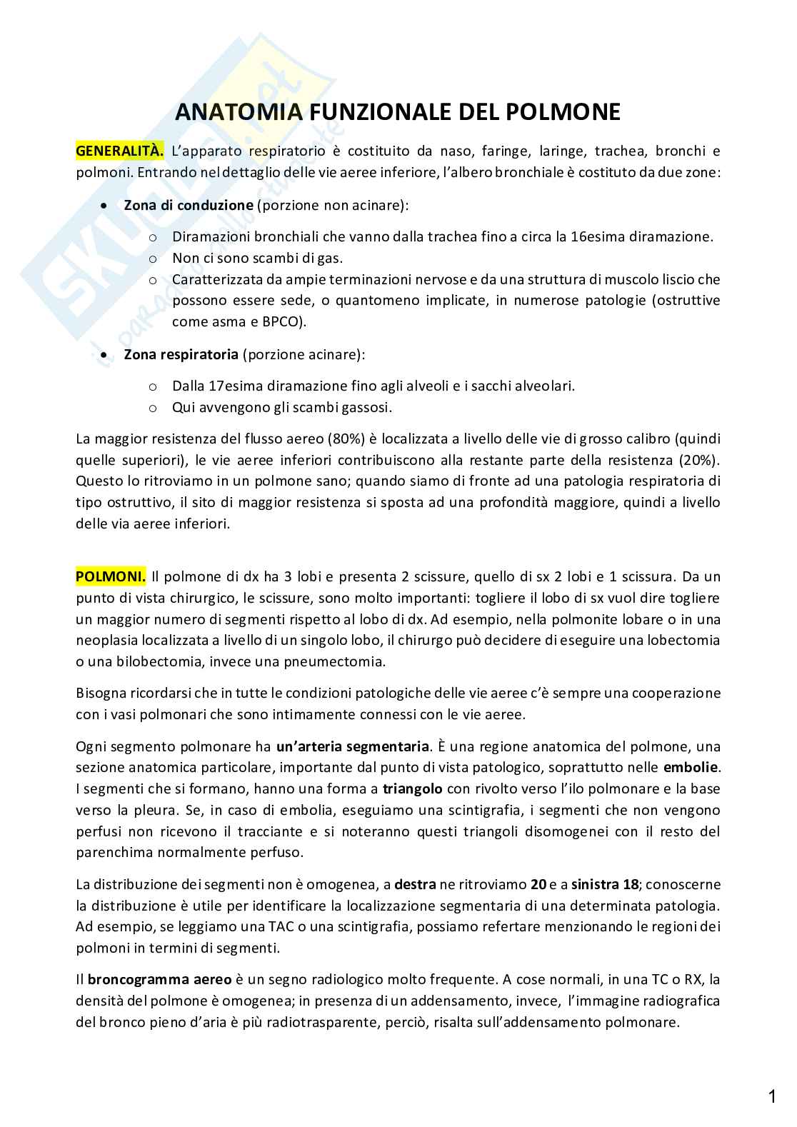 Pneumologia e chirurgia toracica Pag. 6