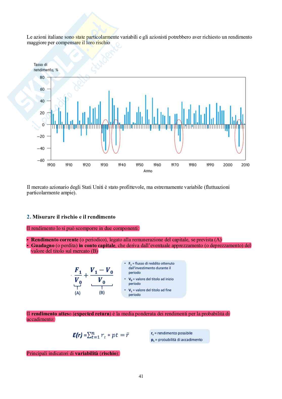 Finanza aziendale – Parte 1 – Teoria completa in 12 capitoli Pag. 41