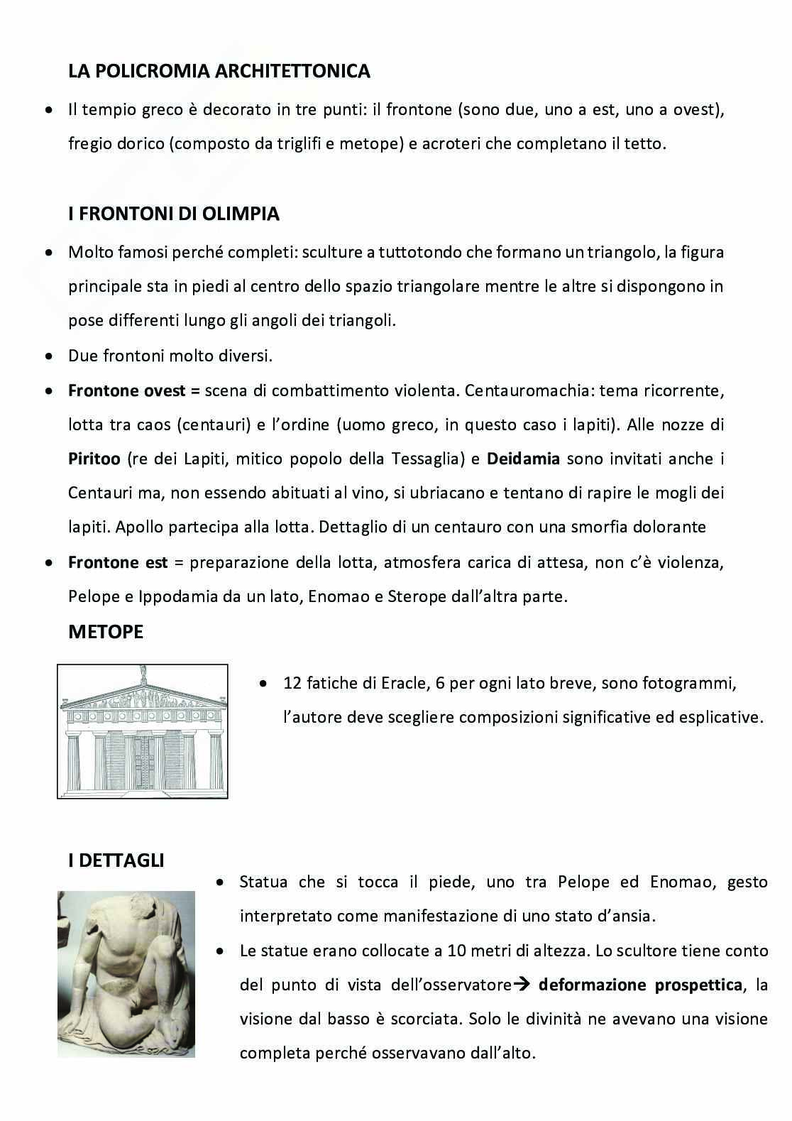 Appunti corso di Archeologia e storia dell'arte greca  Pag. 26