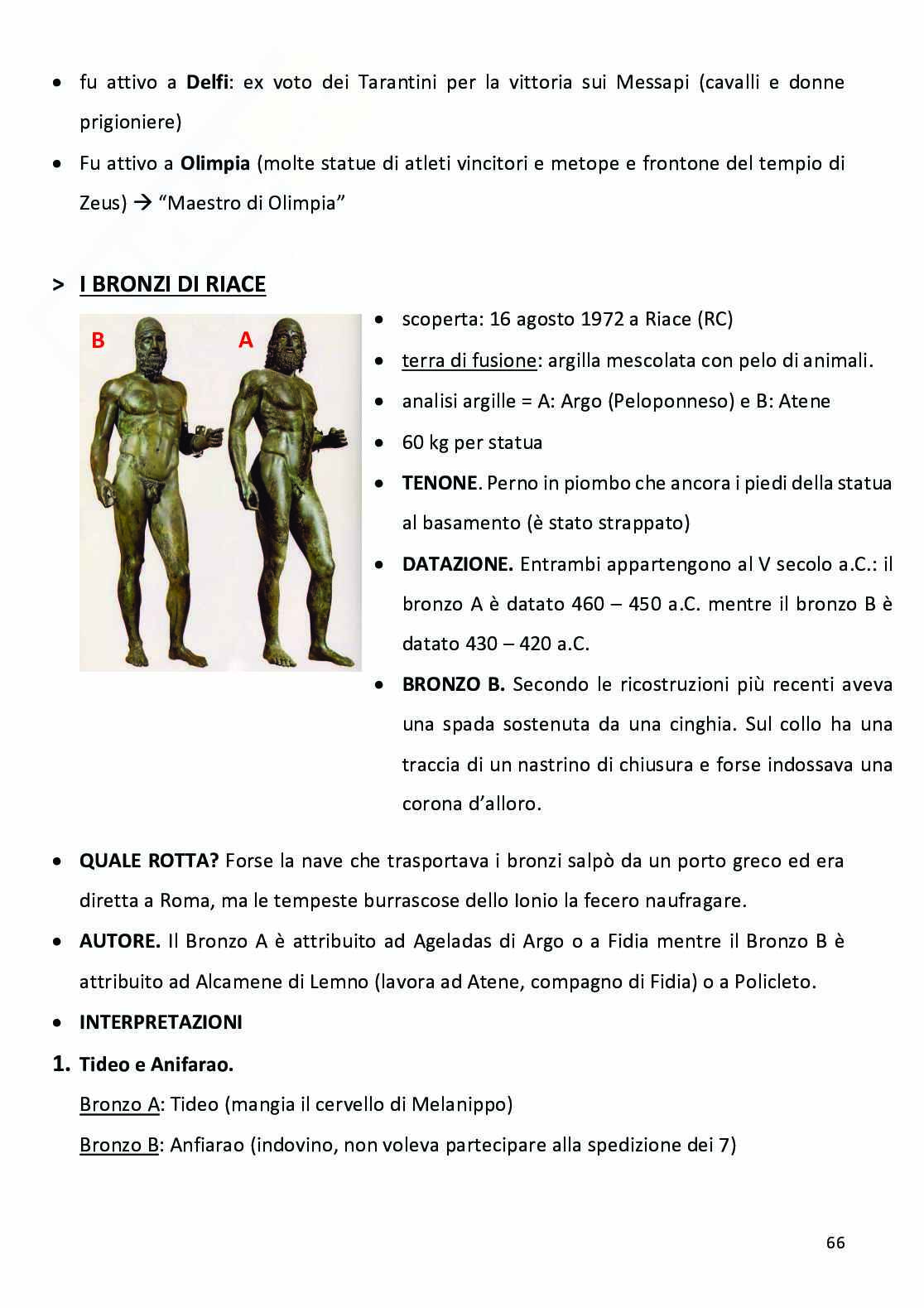 Appunti corso di Archeologia e storia dell'arte greca  Pag. 66