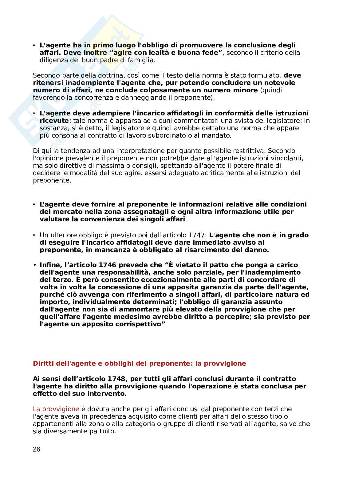 I contratti d'impresa e i contratti bancari Pag. 26