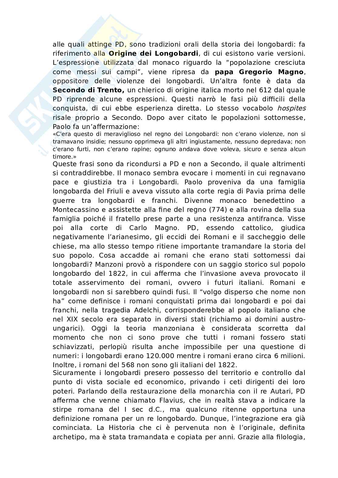 Riassunto esame Storia medievale , Prof. Fara Andrea, libro consigliato Medioevo. Istruzioni per l'uso, Senatore Pag. 2