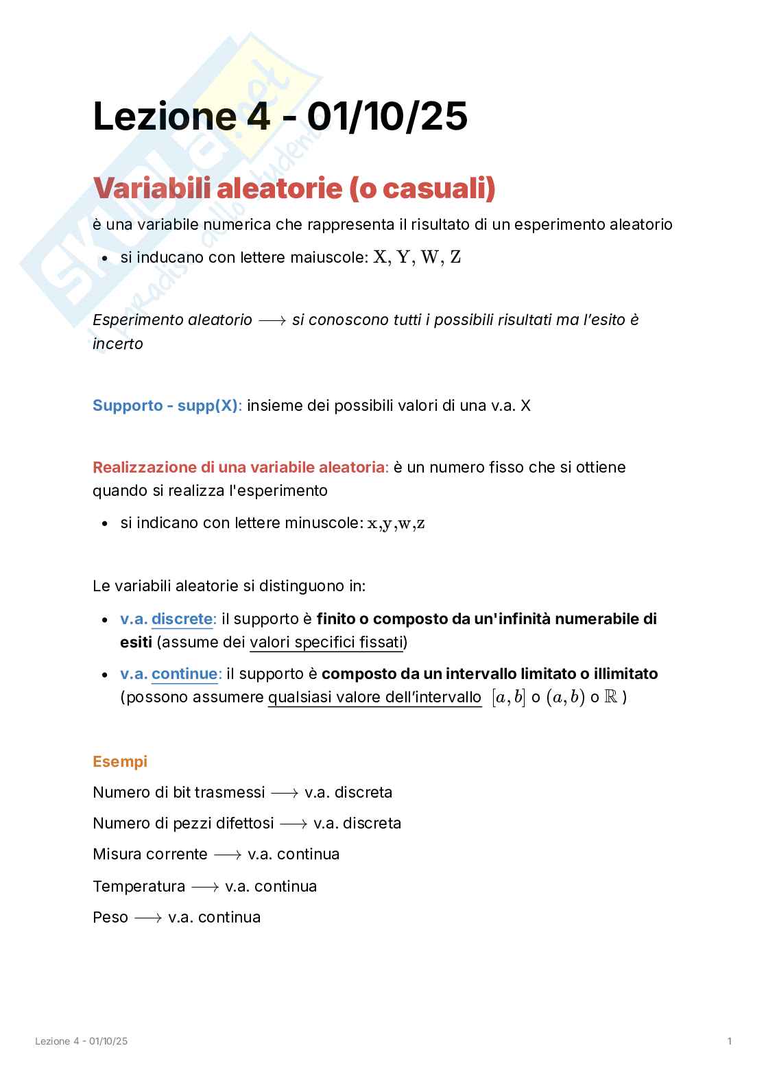 Appunti completi lezioni di Statistica Pag. 21