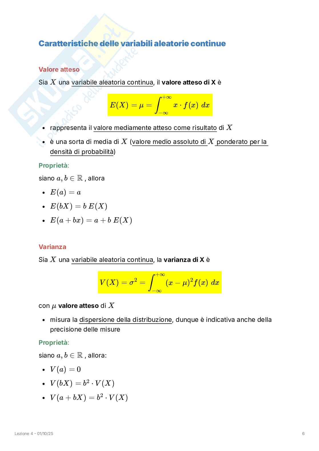 Appunti completi lezioni di Statistica Pag. 26