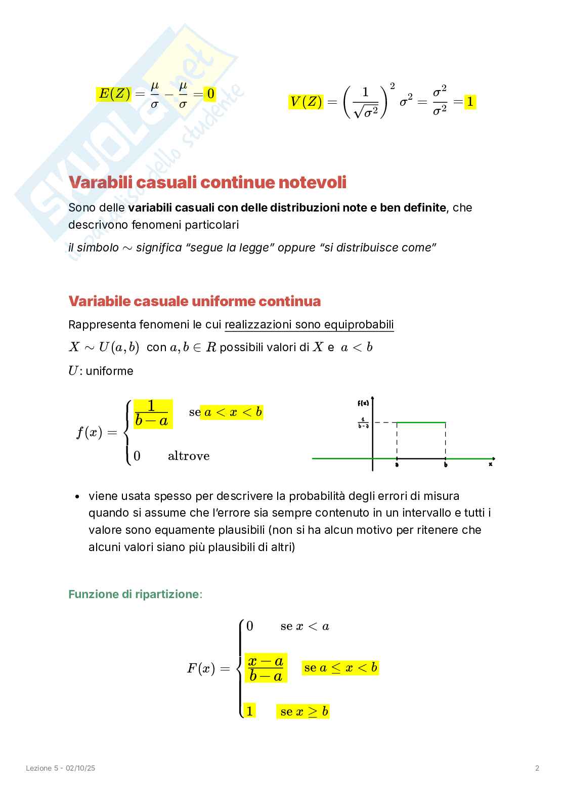 Appunti completi lezioni di Statistica Pag. 31