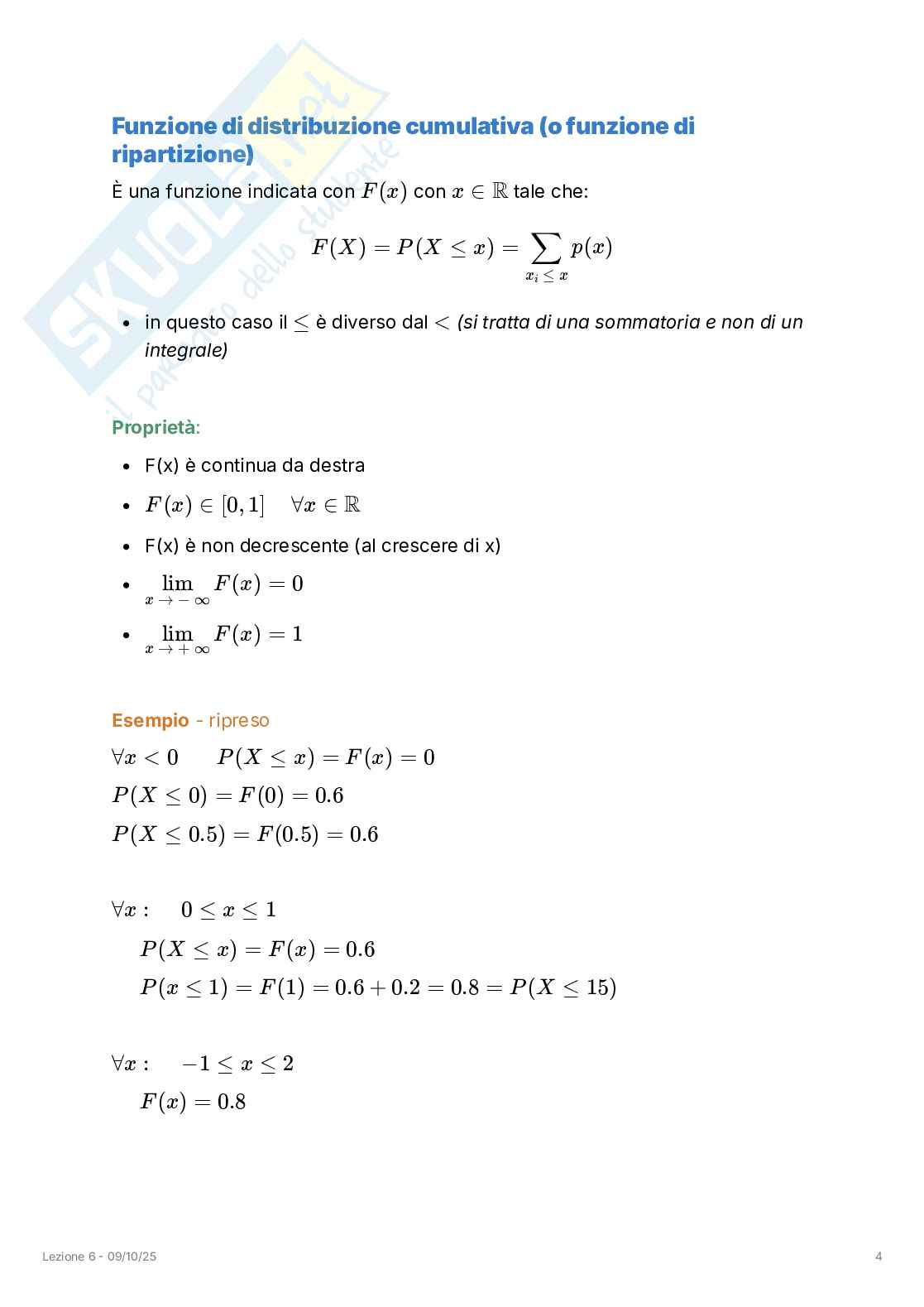 Appunti completi lezioni di Statistica Pag. 41