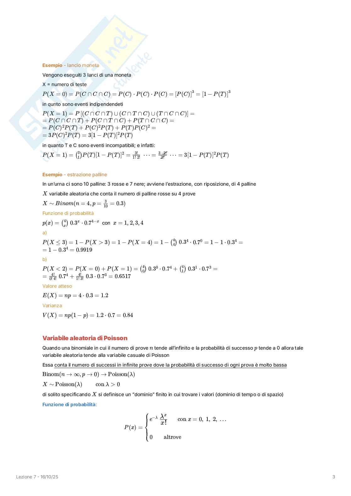 Appunti completi lezioni di Statistica Pag. 46