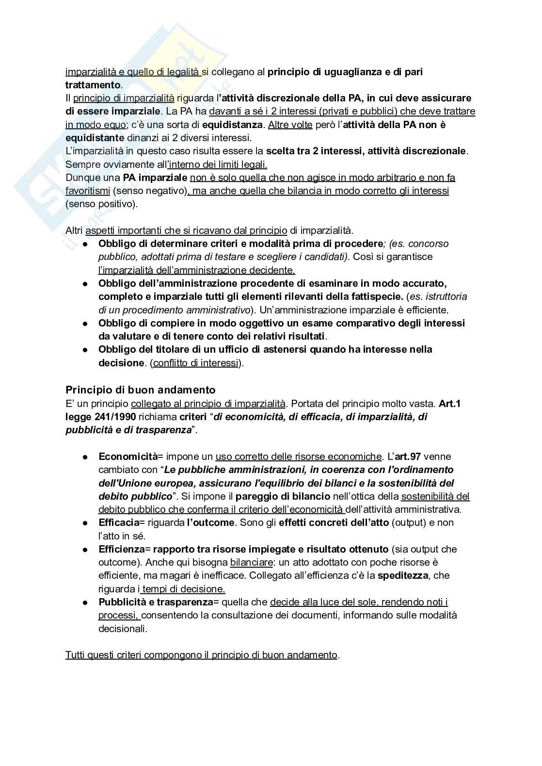 Riassunto esame Diritto amministrativo, Prof. Bevilacqua Dario, libro consigliato Lezioni di diritto amministrativo, D'alberti Pag. 11