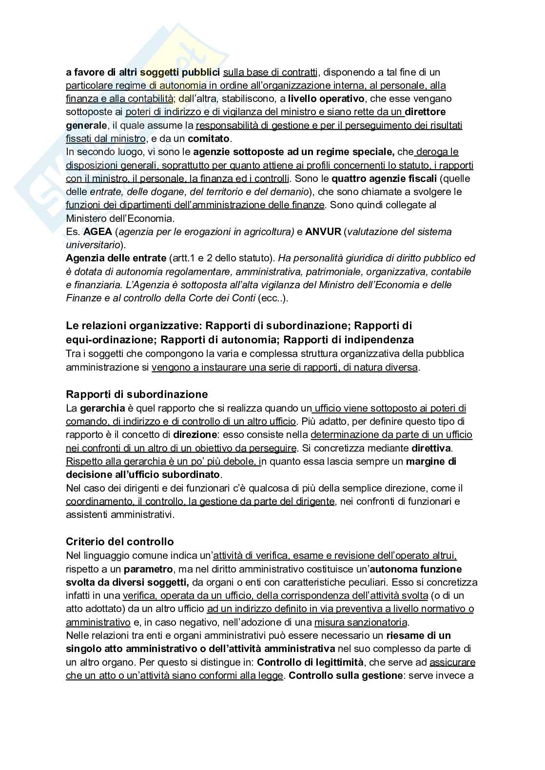 Riassunto esame Diritto amministrativo, Prof. Bevilacqua Dario, libro consigliato Lezioni di diritto amministrativo, D'alberti Pag. 31