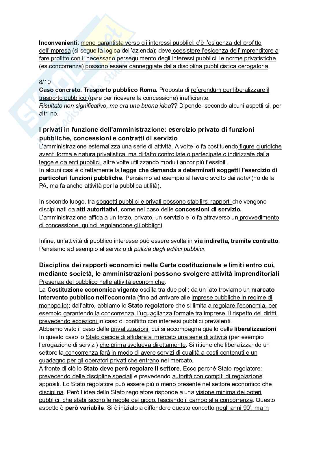 Riassunto esame Diritto amministrativo, Prof. Bevilacqua Dario, libro consigliato Lezioni di diritto amministrativo, D'alberti Pag. 36