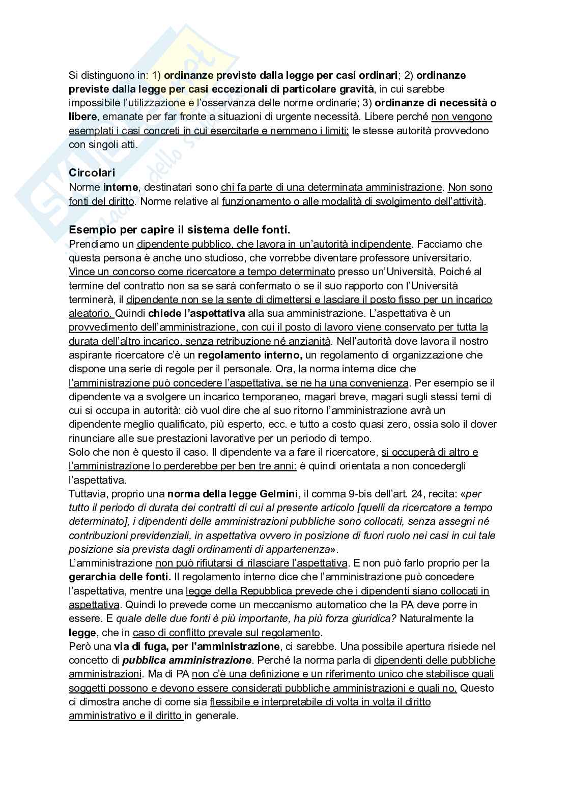 Riassunto esame Diritto amministrativo, Prof. Bevilacqua Dario, libro consigliato Lezioni di diritto amministrativo, D'alberti Pag. 6