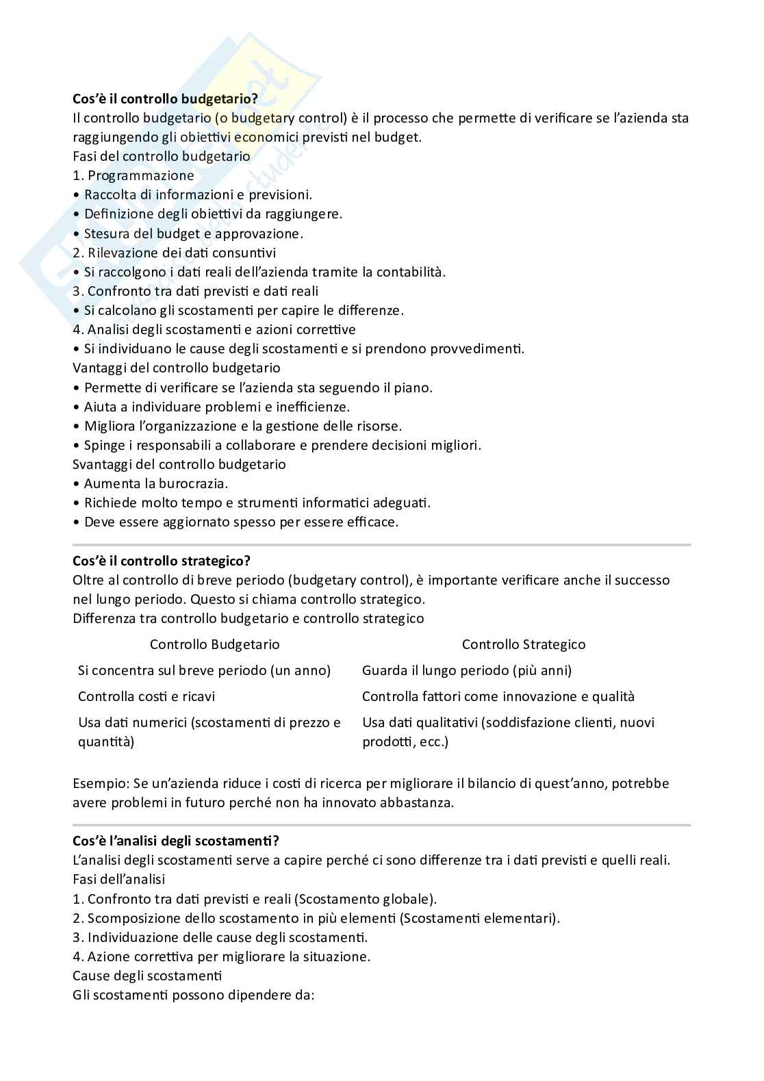 Spiegazione Business plan Pag. 11