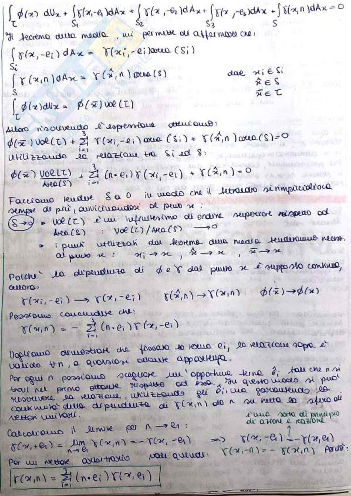Meccanica razionale e dei continui Pag. 46