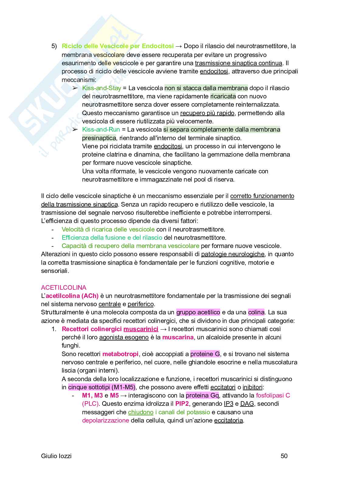 Fisiologia generale Pag. 51
